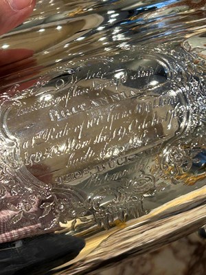 Lot 43 - George III Sterling Silver Covered Soup Tureen