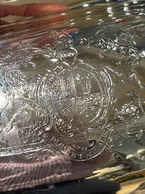 Lot 43 - George III Sterling Silver Covered Soup Tureen