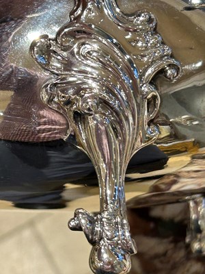 Lot 43 - George III Sterling Silver Covered Soup Tureen