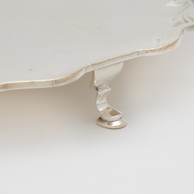 Lot 55 - English Sterling Silver Salver