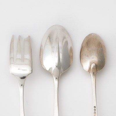 Lot 47 - Assembled English Sterling Silver Flatware Service