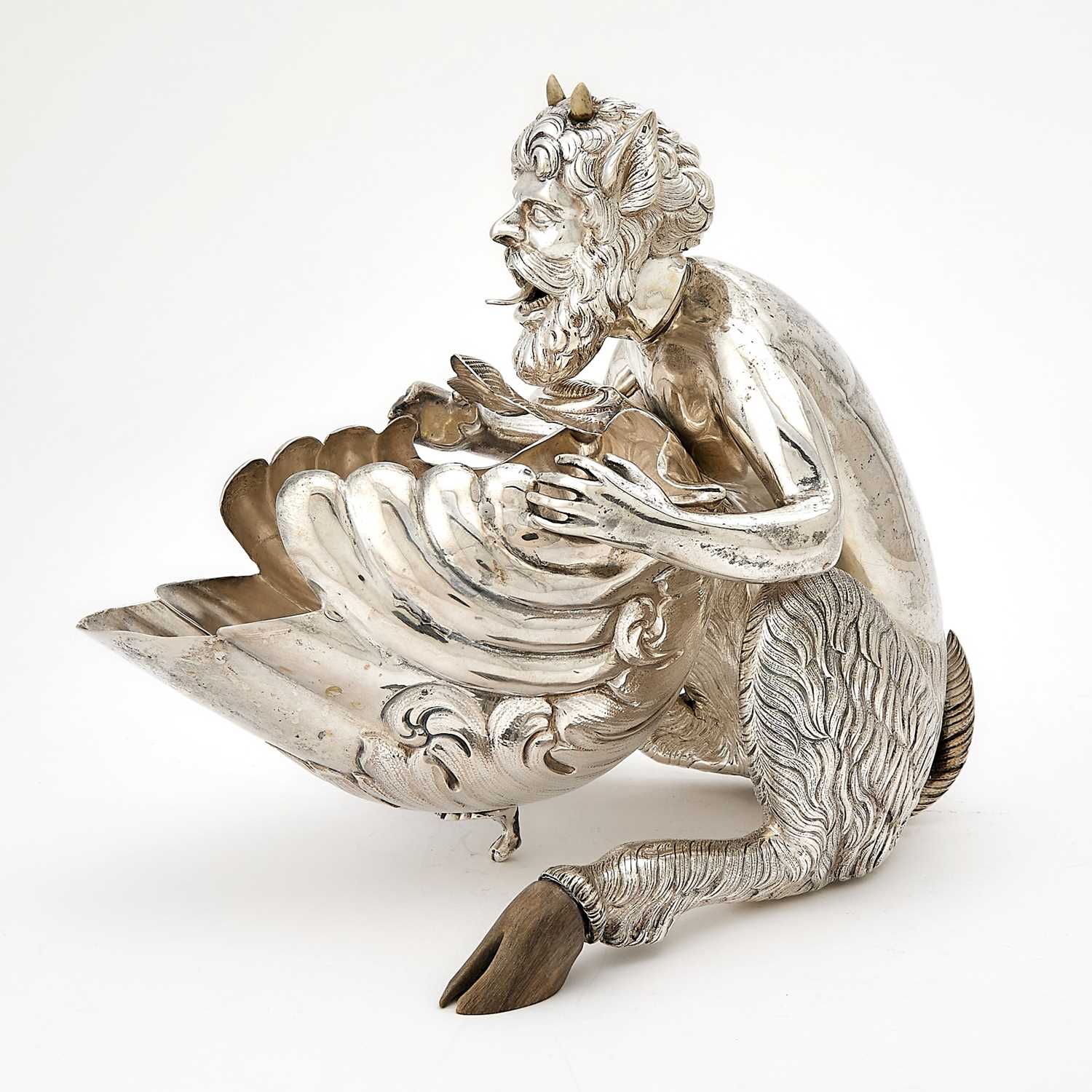 Lot 58 - Continental Silver Figural Decanter