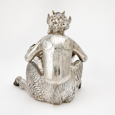 Lot 58 - Continental Silver Figural Decanter