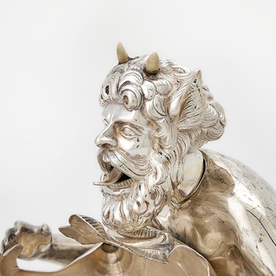 Lot 58 - Continental Silver Figural Decanter