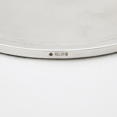 Lot 50 - Set of Ten English Sterling Silver Placemats