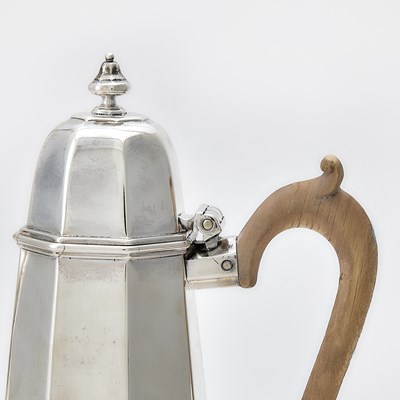 Lot 54 - Assembled English Sterling Silver Coffee Service