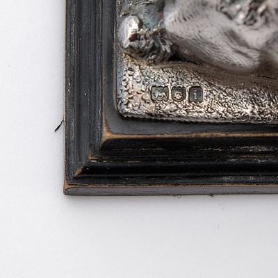 Lot 61 - Group of Sterling Silver and Silver Plated Novelty Table Articles