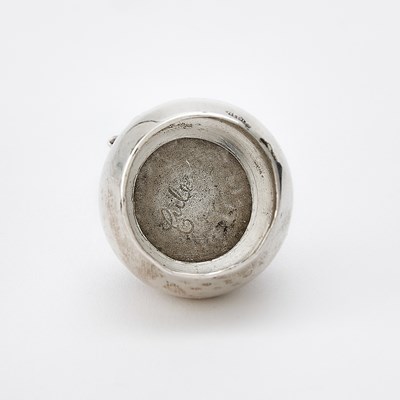 Lot 61 - Group of Sterling Silver and Silver Plated Novelty Table Articles