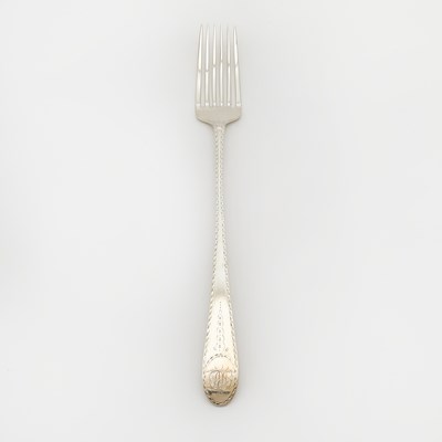 Lot 49 - Irish Provincial Sterling Silver Serving Fork