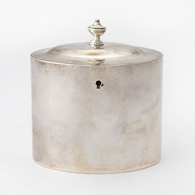 Lot 45 - George III Sterling Silver Tea Caddy
