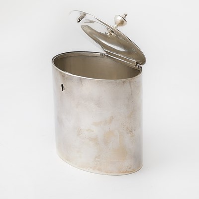 Lot 45 - George III Sterling Silver Tea Caddy