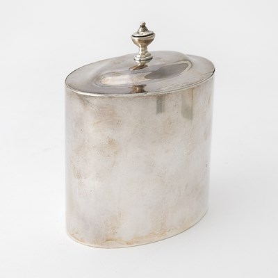 Lot 45 - George III Sterling Silver Tea Caddy