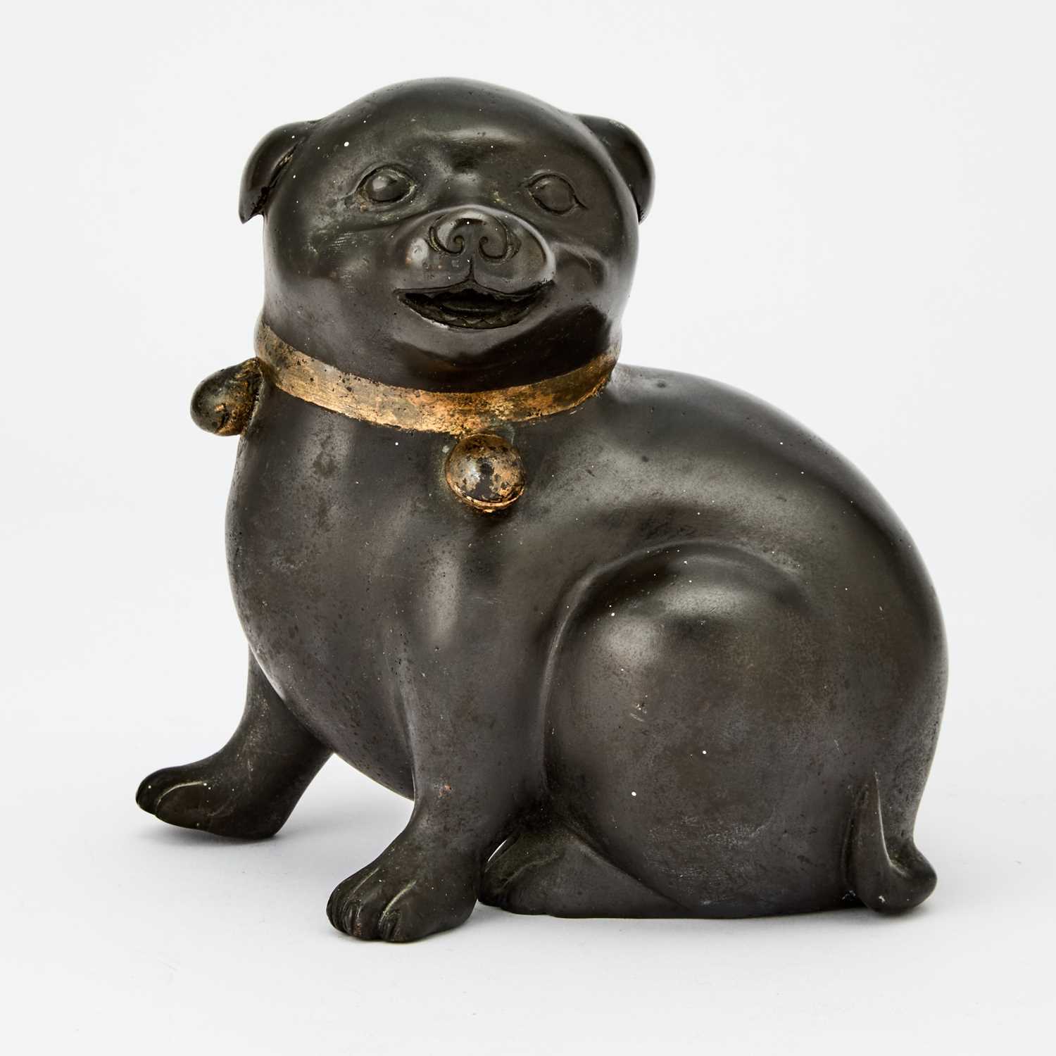 Lot 70 - Japanese-Style Bronze Sculpture of an Akita