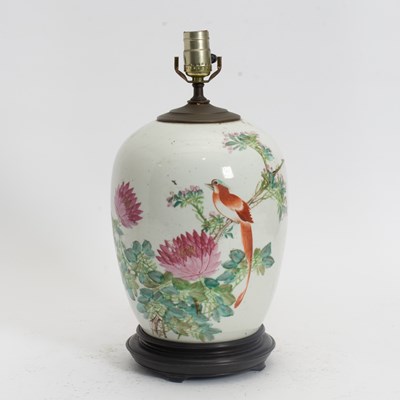 Lot 76 - Chinese Porcelain Ginger Jar