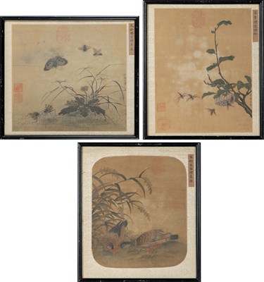 Lot 266 - Three Chinese Song-Style Paintings