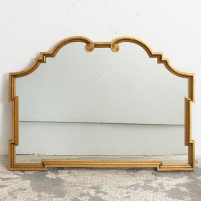 Lot 101 - Hollywood Regency Style Gilt Frame Mirror