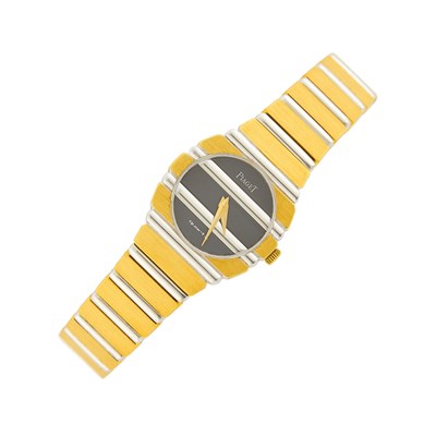 Lot 18 - Piaget Two-Color Gold 'Polo' Wristwatch
