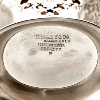 Lot 275 - Set of Three Tiffany & Co. Sterling Silver Centerpiece Baskets