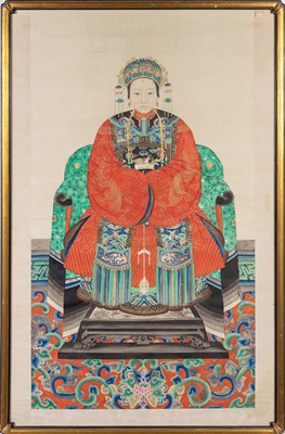 Lot 133A - A Chinese Ancestor Portrait