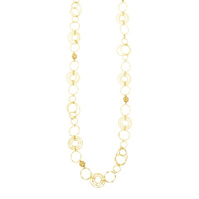 Lot 64 - Cartier Long Gold Chain Necklace