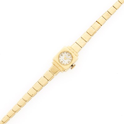 Lot 1245 - Lady's Gold Wristwatch