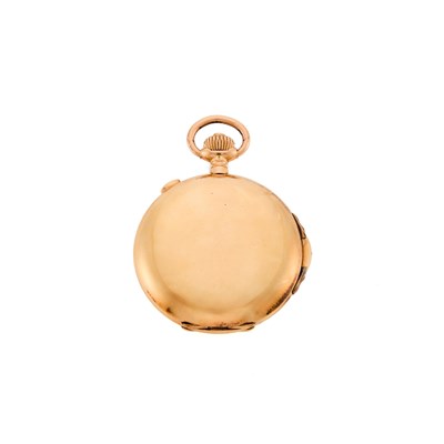 Lot 1291 - Gold Minute Repeater Hunting Case Pocket Watch