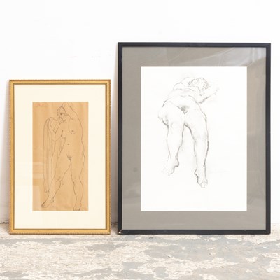 Lot 165 - Two Nude Studies