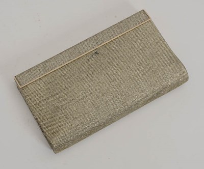 Lot 183 - Jimmy Choo Silver Evening Clutch