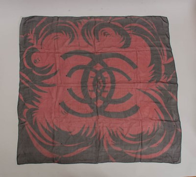 Lot 200 - Chanel Sheer Silk Scarf