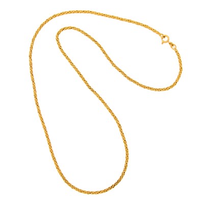Lot 1044 - Gold Chain Necklace