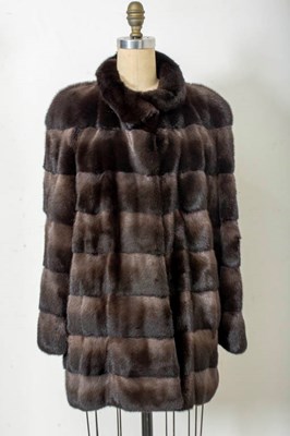 Lot 211 - Marco Vanoli Mink Coat
