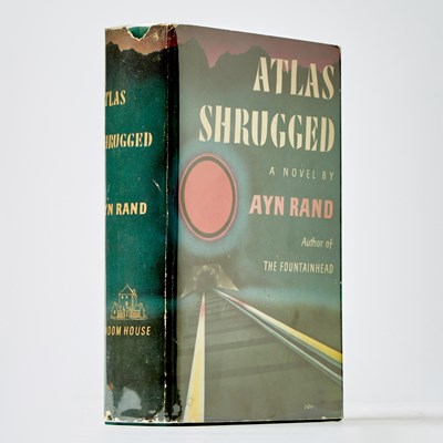 Lot First edition of Ayn Rand's Atlas Shrugged