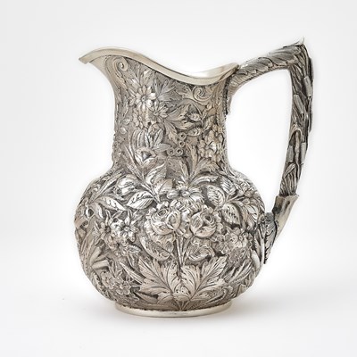 Lot 223 - Jacobi & Jenkins Sterling Silver Water Pitcher