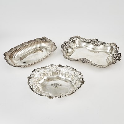 Lot 3024 - Group of Three American Sterling Silver Bowls