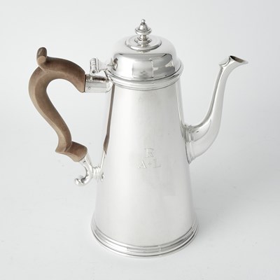 Lot 3068 - Ensko Sterling Silver Coffee Pot