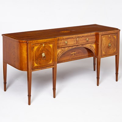 Lot 172 - George III Inlaid Mahogany Side Board