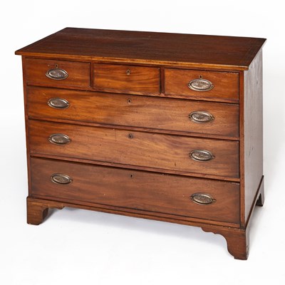 Lot 142 - George III Inlaid Mahogany Chest of Drawers