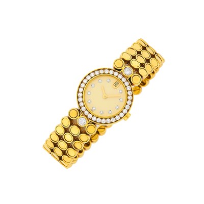 Lot 27 - Harry Winston Gold and Diamond 'Boutique Editions' Wristwatch, Ref. 2131