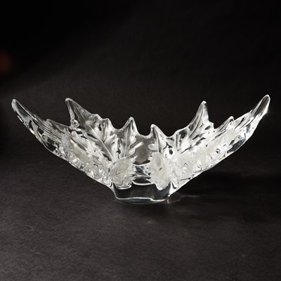 Lot 222 - Lalique Molded Glass Champs-Elysees Bowl