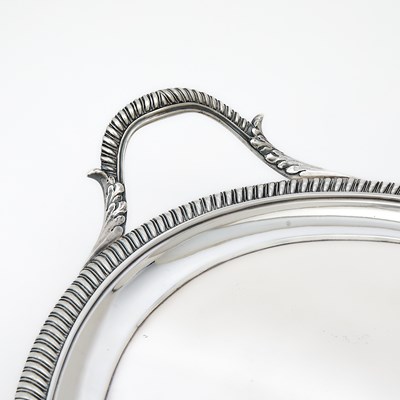 Lot 99 - George III Sterling Silver Two Handled Tray