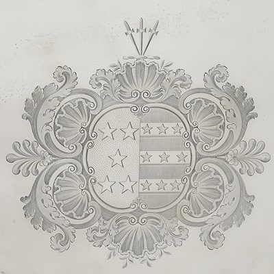 Lot 99 - George III Sterling Silver Two Handled Tray