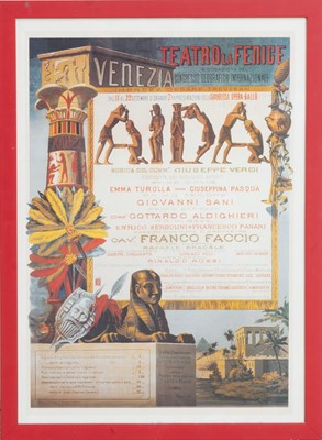 Lot 168 - Aida Poster