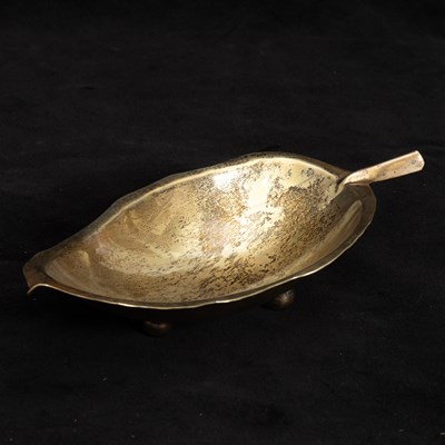 Lot 260 - Sterling Silver Leaf Form Dish