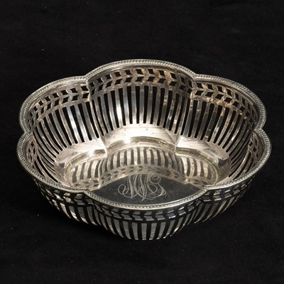 Lot 274 - Sterling Silver Reticulated Bowl
