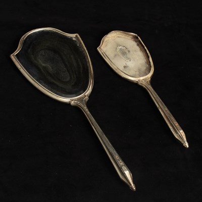 Lot 275 - Sterling Hand Mirror