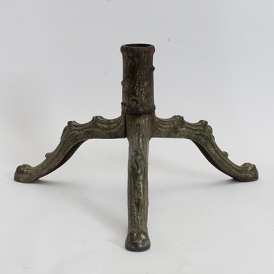 Lot 283 - Antique German Cast Iron Christmas Tree Base