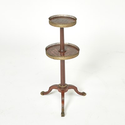 Lot 275 - Louis XVI Transitional Parquetry Inlaid Tricoteuse