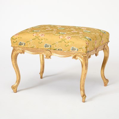 Lot 431 - George III Giltwood Bench