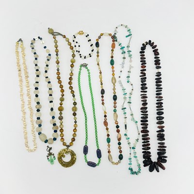 Lot 1278 - Group of Assorted Beaded Necklaces
