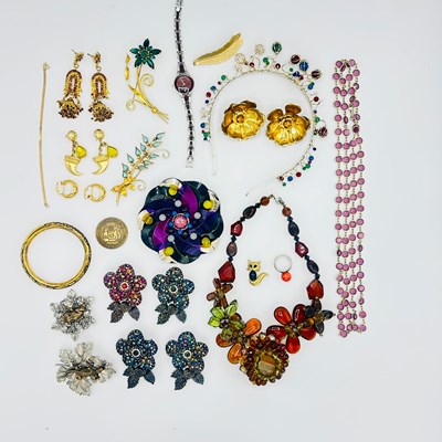 Lot 1276 - Group of Costume Jewelry